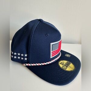 2025 Ryder Cup Team USA 59FIFTY A-Frame Fitted Hat Size 7 3/8 Cap